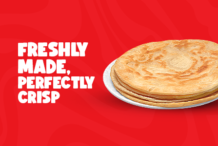 Crispy Parathas